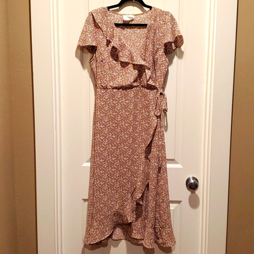Sadie and Sage Brand Wrap Dress